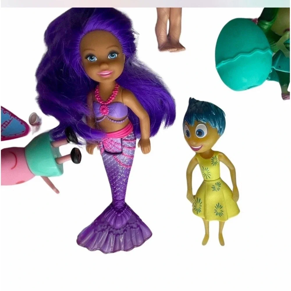 Mini Figure Toy Lot Barbie Disney Pixar Peppa Pig 2–3